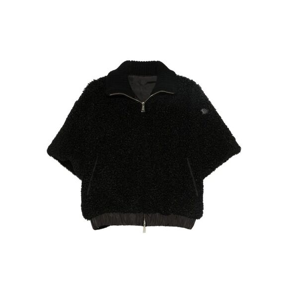 Moncler Black Jackets - Cropped Jackets Women